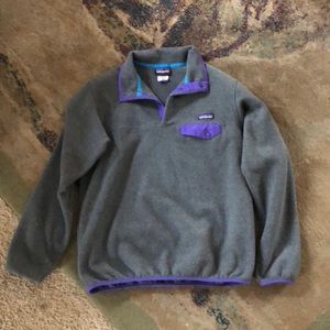 Dark grey and purple Patagonia